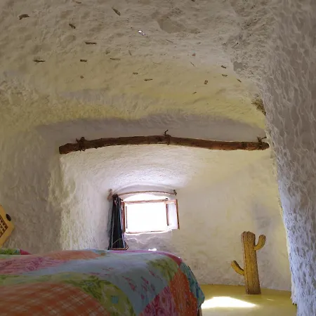 Creatively Designed Cavehouse With Jacuzzi Gorafe